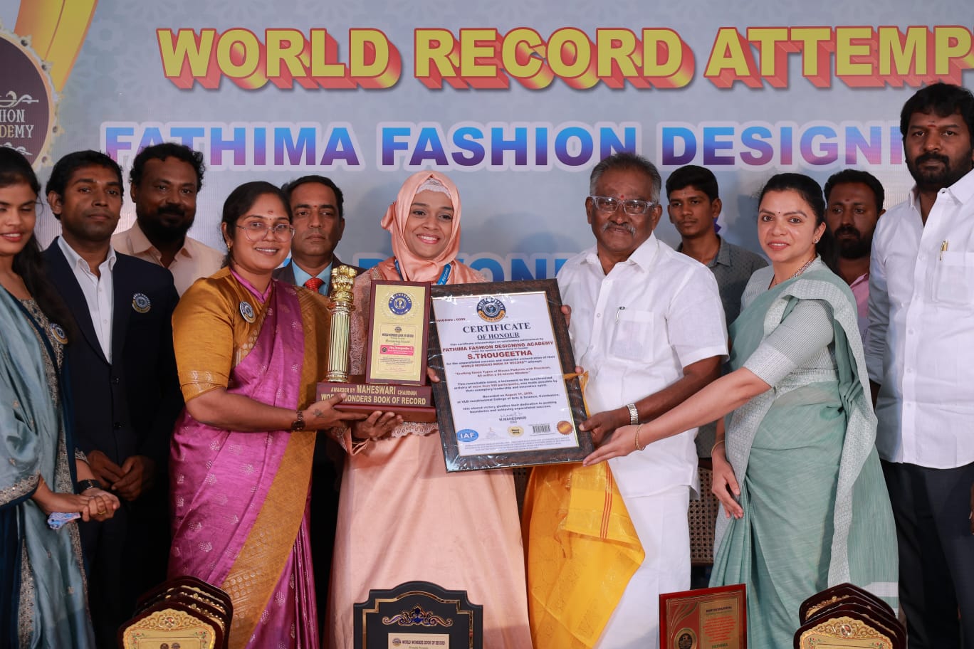 We Made History! The Day Fathima Fashion Entered the World Wonder Book of Records™