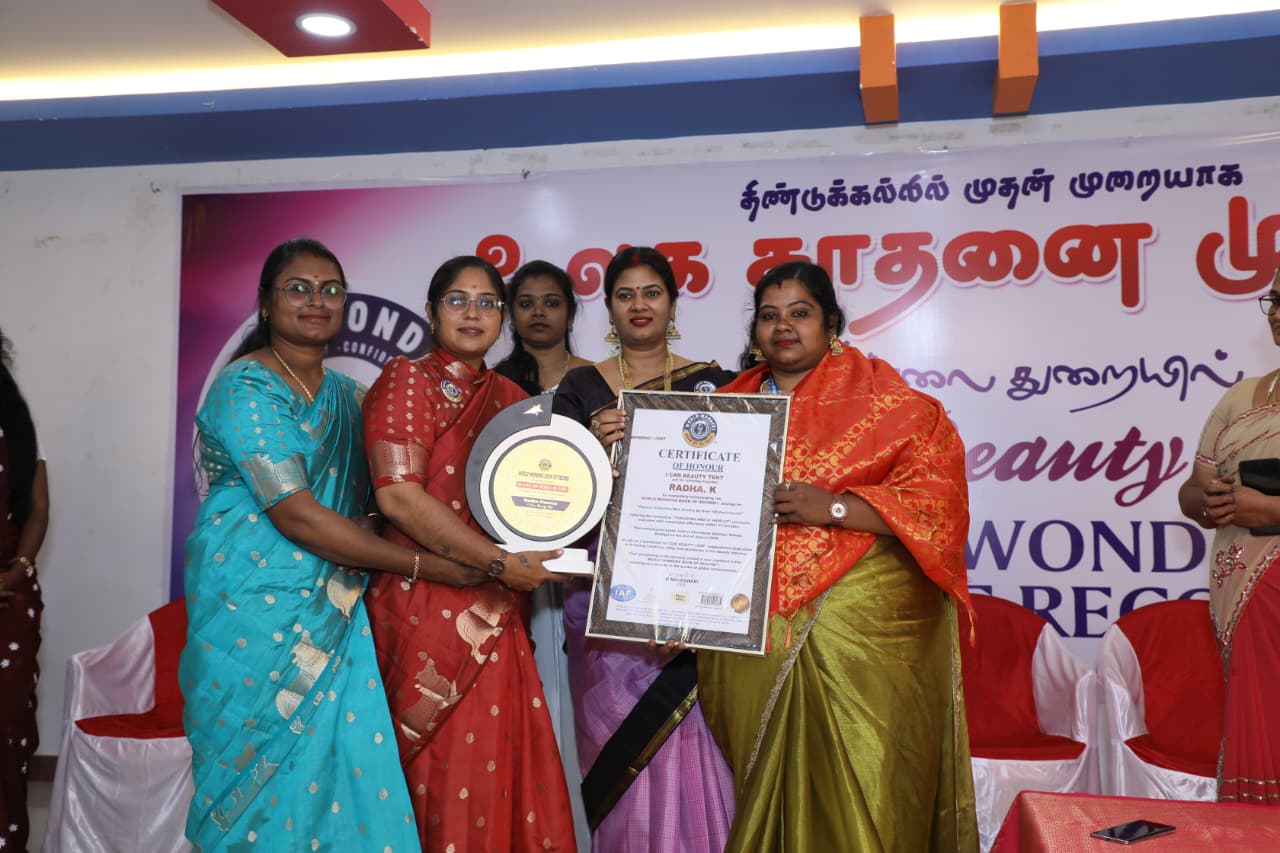 History Made! I CAN BEAUTY TENT Secures WORLD WONDERS BOOK OF RECORD™