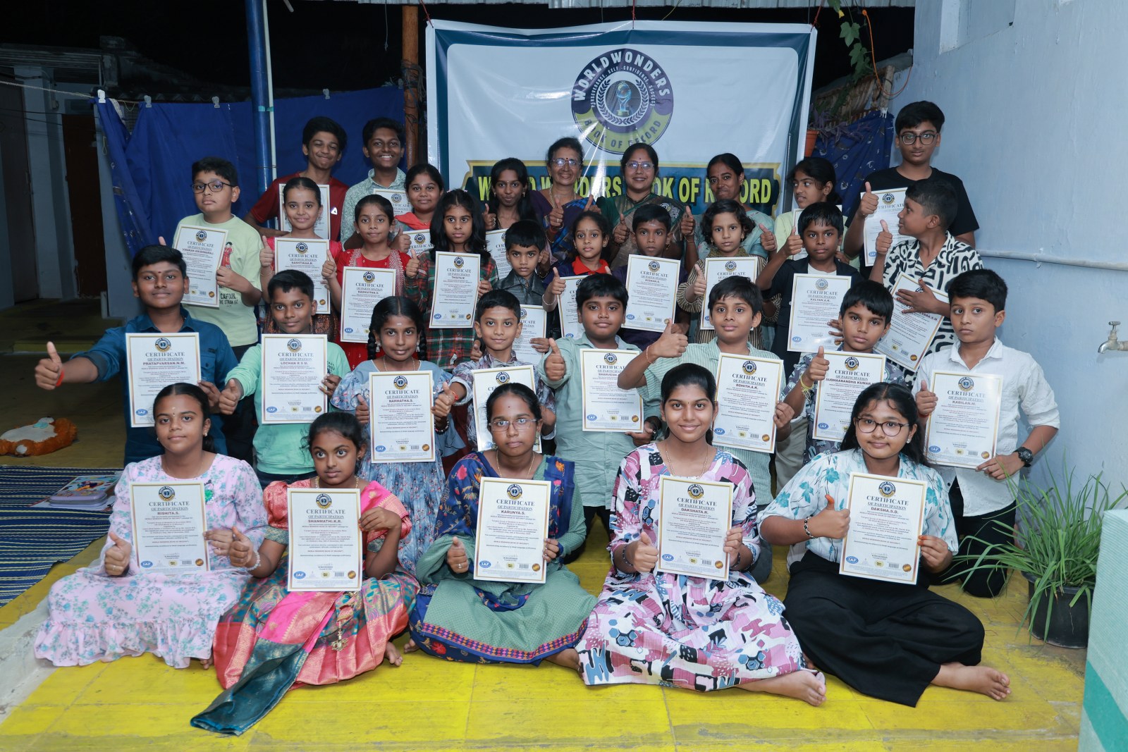 Santhi Ji Institute: A World Record of words making